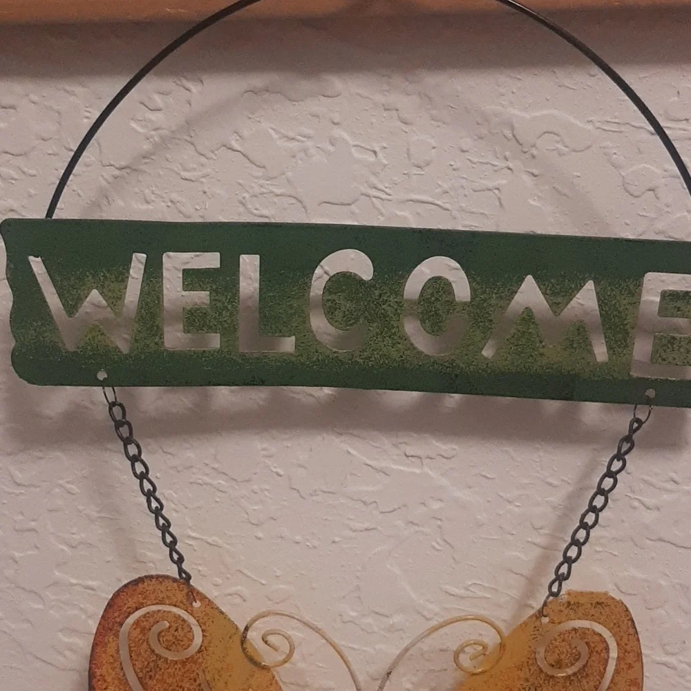 Handmade Butterfly Wall Art Metal 3D 